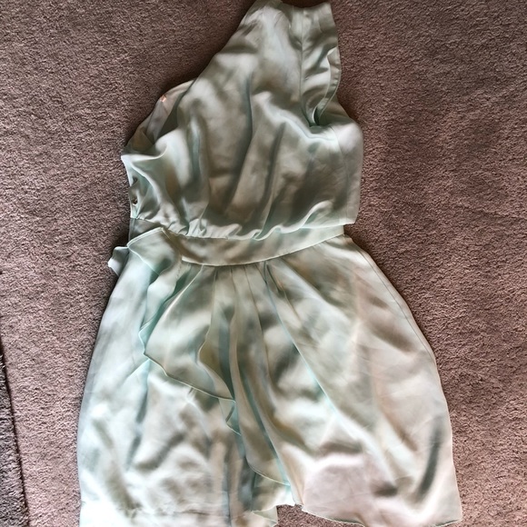 BcBg Generation sea green one shoulder dress - Picture 2 of 3